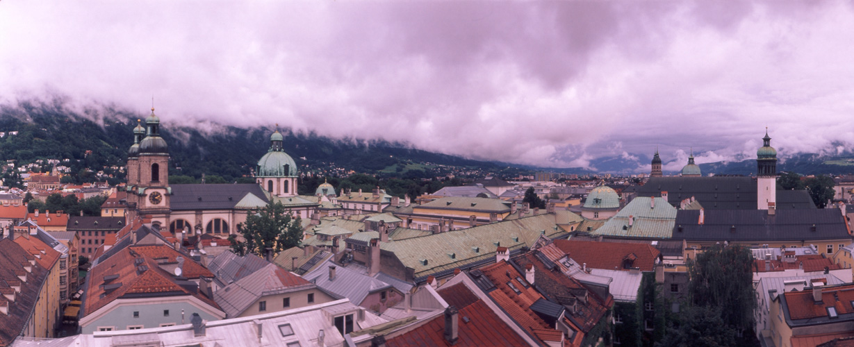 Vue sur le vieil Innsbruck